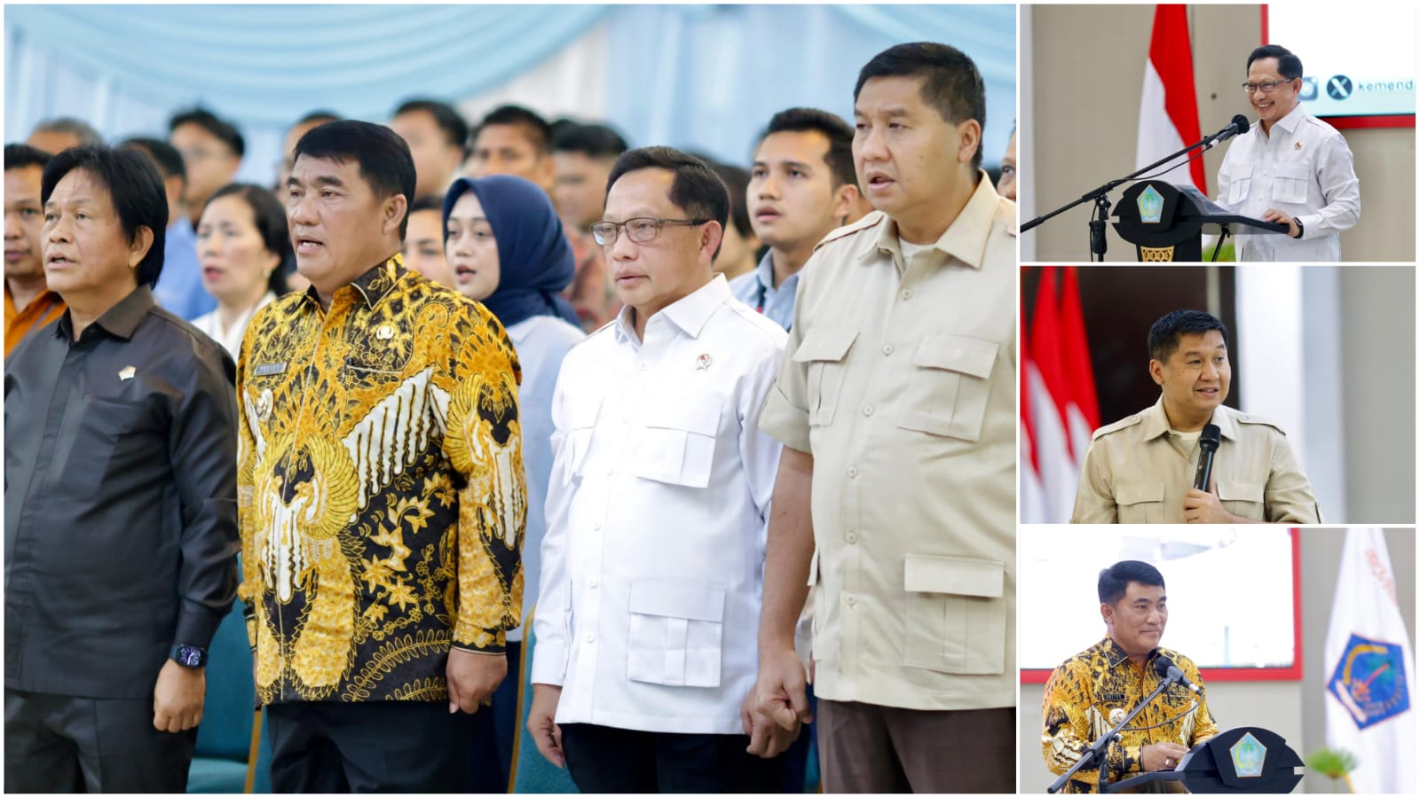 Di Depan Mendagri dan Menteri PKP, Gubernur Yulius Paparkan Target Pertumbuhan Ekonomi Sulut 7,7 Persen di 2027