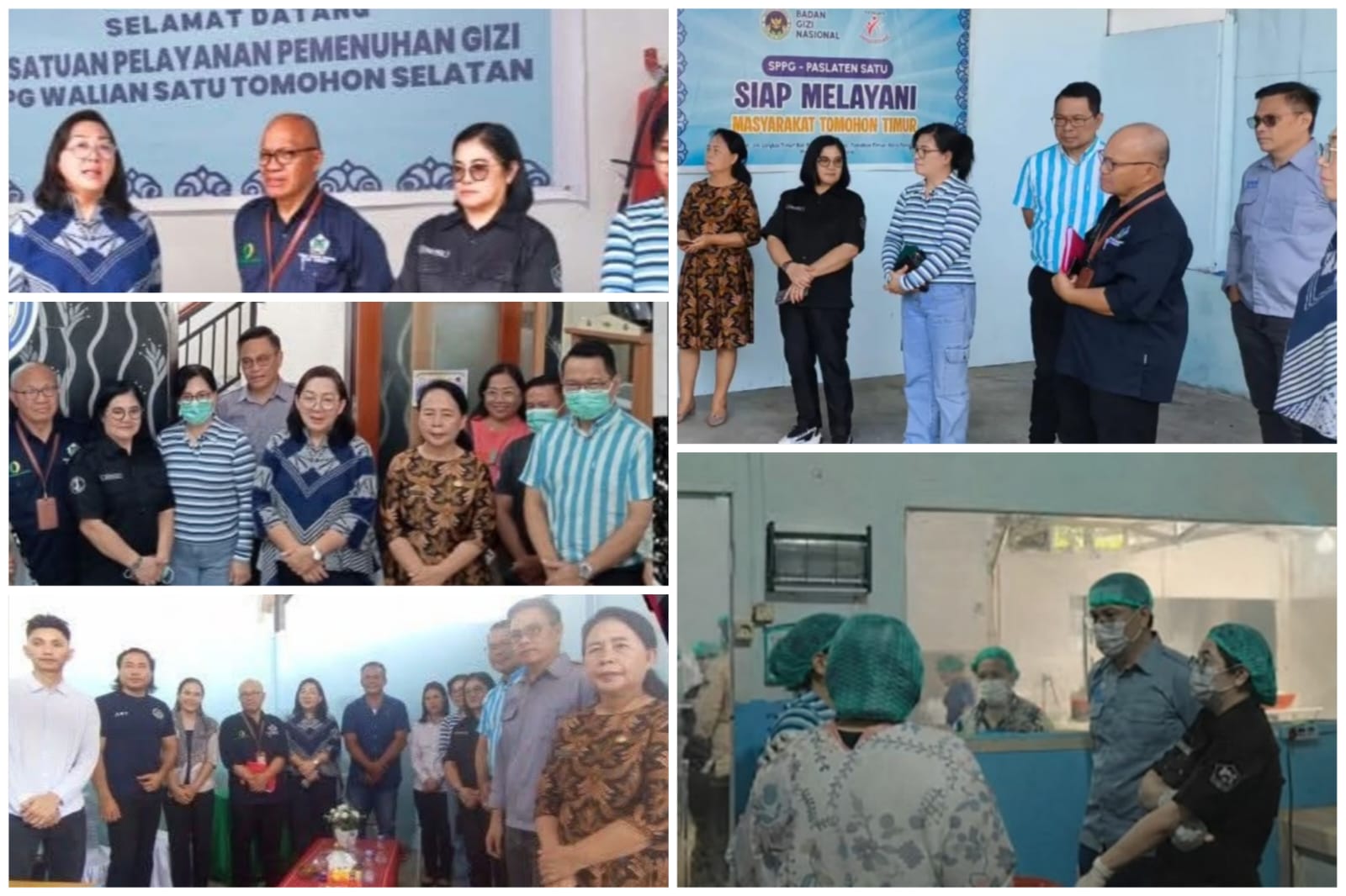Tim Satgas MBG Tomohon Sidak Empat Dapur SPPG, Pastikan Pelayanan Sesuai SOP