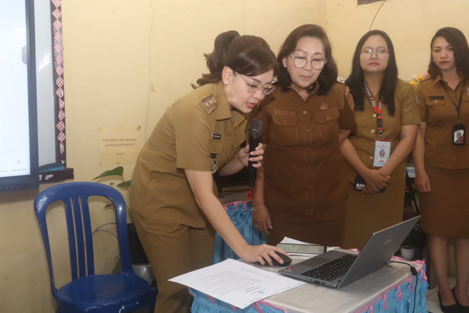 Wakil Wali Kota Sendy Rumajar Rilis Token TKA SD Perdana, 1.306 Siswa Ikuti Ujian Berbasis Komputer