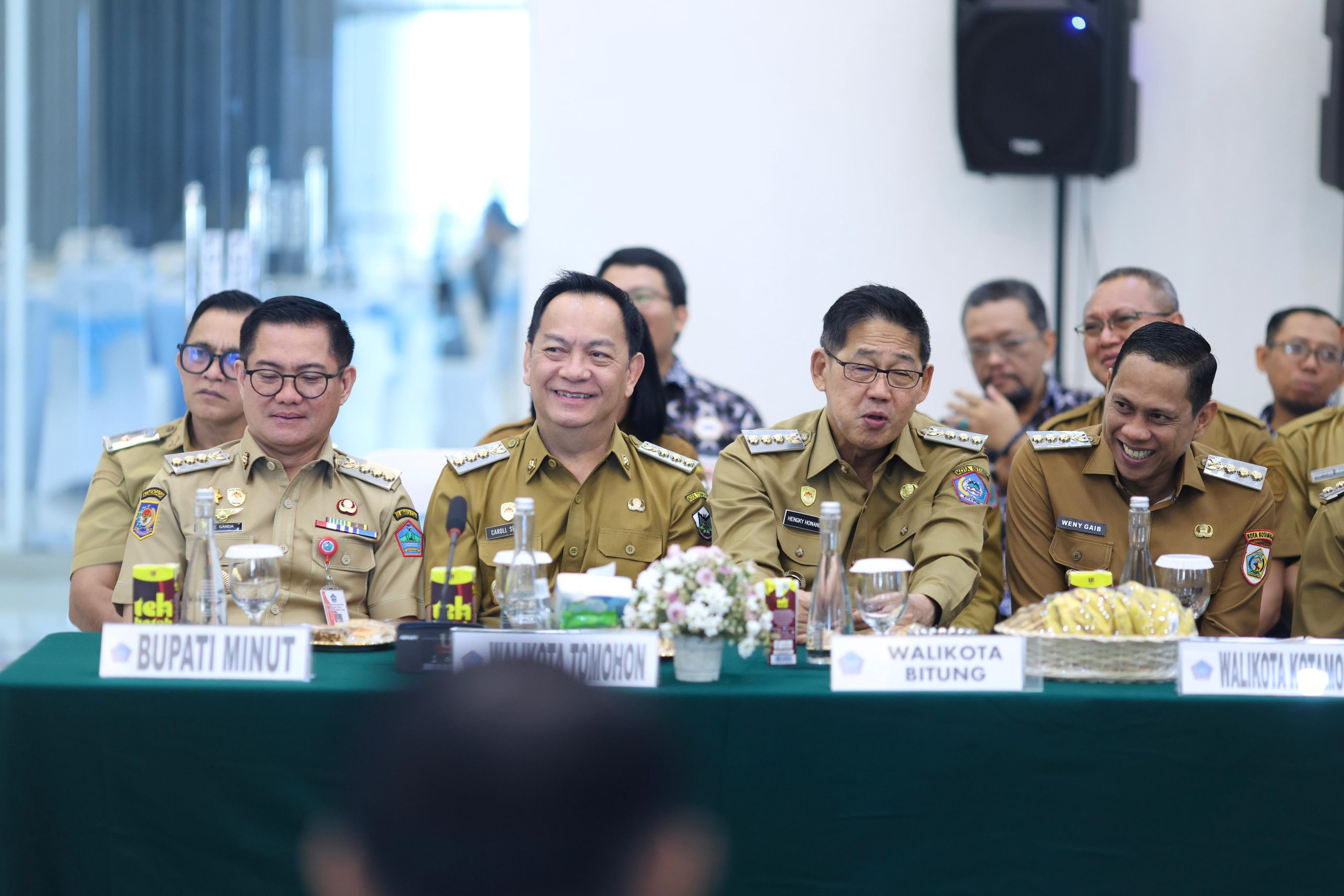 Wali Kota Caroll Senduk Hadiri Komunikasi Eksekutif Pengawasan BPKP se-Sulut di Manado