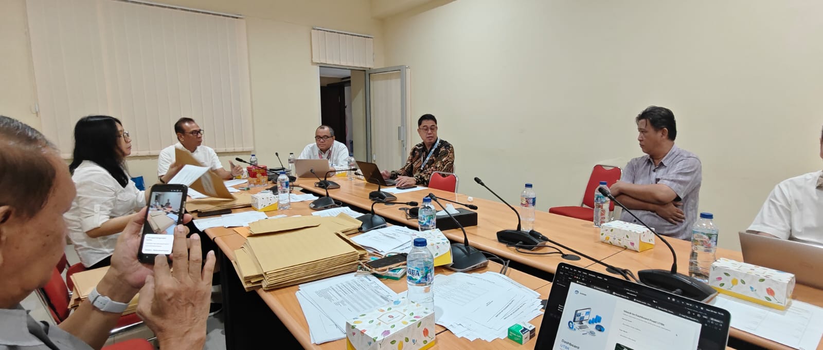 Panitia Pusat SNPMB Lakukan MONEV Kesiapan UTBK-SNBT di Unsrat, Tekan Pencegahan Kecurangan