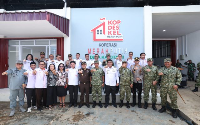 Presiden Resmikan Koperask Merah Putih Secara Nasional, Gubernur Sulut Nyatakan Dukungan