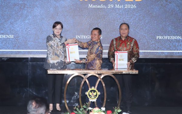 13 Kali Berturut-turut, Kota Tomohon Kembali Raih Opini WTP dari BPK atas LKPD 2025