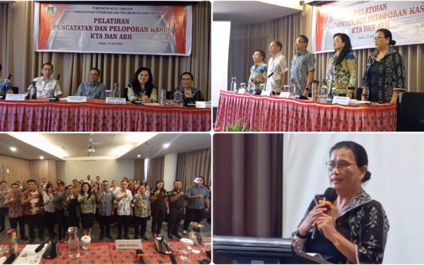 Pelatihan Pencatatan dan Pelaporan Kasus KTA dan ABH Digelar, Roring: Ini Demi Perlindungan Anak yang Lebih Baik
