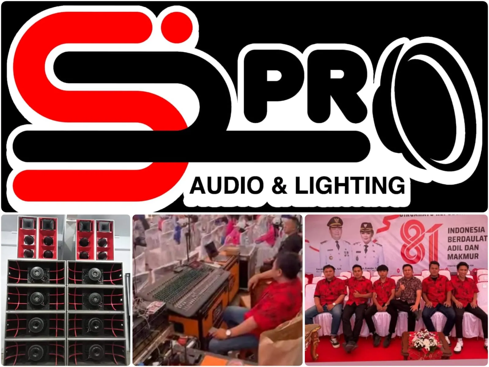 S2 Pro and Lighting Tomohon Buktikan Kualitas Profesional sepanjang HUT ke-81 RI